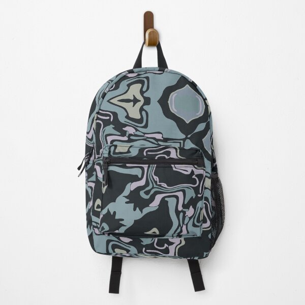 Item preview, Cosmic Carnival Green Blue Pink Dark Black designed and sold by Sector18.