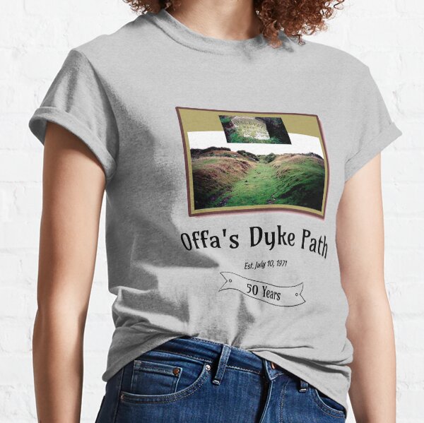 Offa's Dyke Path - 50 Year Anniversary Classic T-Shirt
