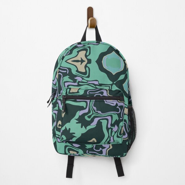 Item preview, Cosmic Carnival Green Purple Blue Tan Black designed and sold by Sector18.