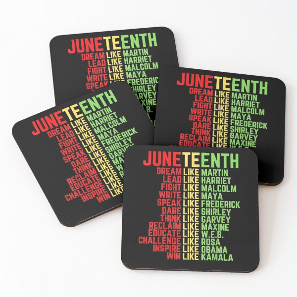 Item preview, Juneteenth Dream Like Leaders Black designed and sold by jackbellart.