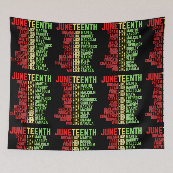 Item preview, Juneteenth Dream Like Leaders Black designed and sold by jackbellart.