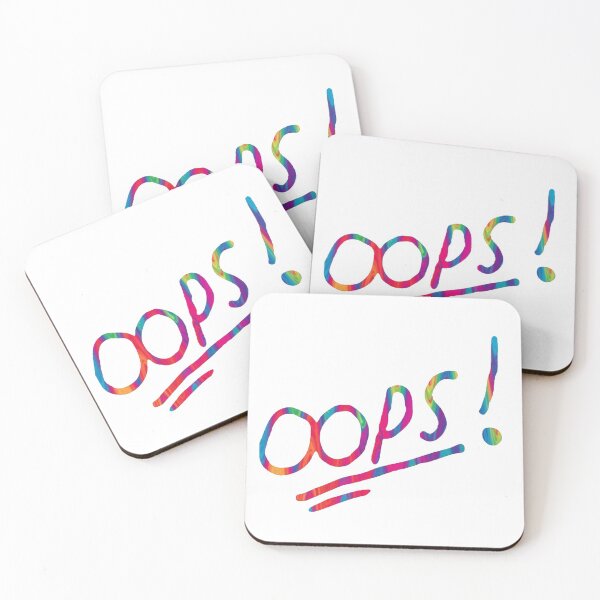 Item preview, OOPS sticker designed and sold by ava-olivia.