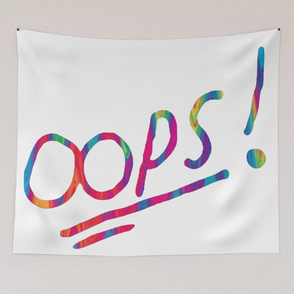 Item preview, OOPS sticker designed and sold by ava-olivia.