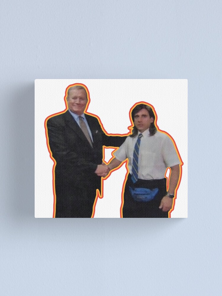 Handshake Meme Art Board Prints for Sale