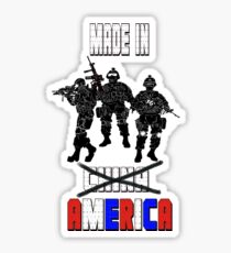 MADE IN AMERICA Sticker