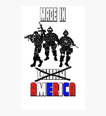 MADE IN AMERICA Photographic Print