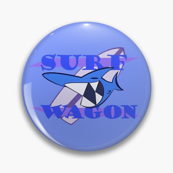 Item preview, Surf Wagon Decal designed and sold by Outside Outerspace.