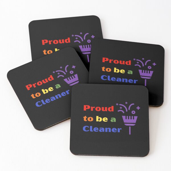 Item preview, Proud to Be a Cleaner Fun Rainbow Housekeeping Pride Gifts designed and sold by SavvyCleaner.