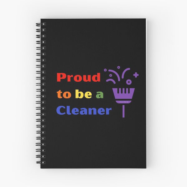 Item preview, Proud to Be a Cleaner Fun Rainbow Housekeeping Pride Gifts designed and sold by SavvyCleaner.