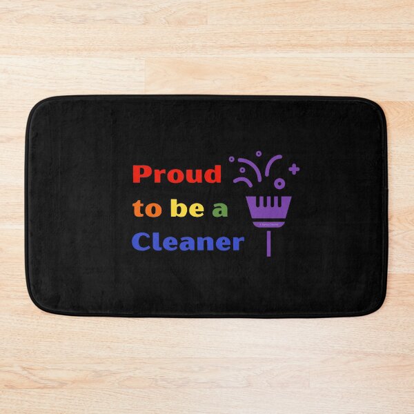 Item preview, Proud to Be a Cleaner Fun Rainbow Housekeeping Pride Gifts designed and sold by SavvyCleaner.