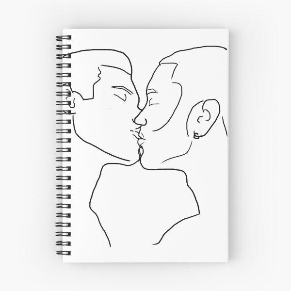 Item preview, Two Men Kissing - Lineart - ❗❗HAPPY PRIDE❗❗ designed and sold by friendofdorthy.