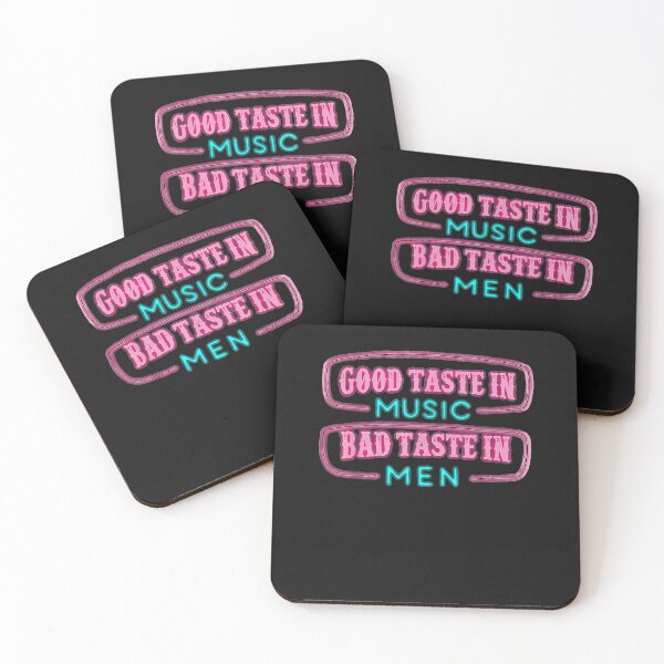 Item preview, Good Taste in Music Bad Taste in Men, Funny Sarcasm T-Shirt designed and sold by Lukifo-Amity.