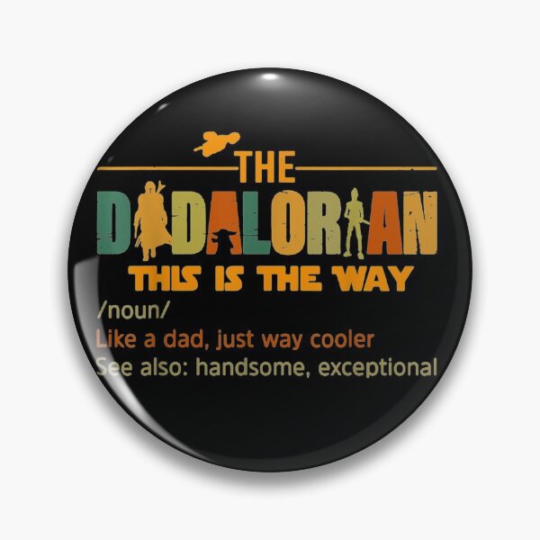 Item preview, The Dadalorian Funny Like A Dad Just Way Cooler Fathers Day designed and sold by jackbellart.