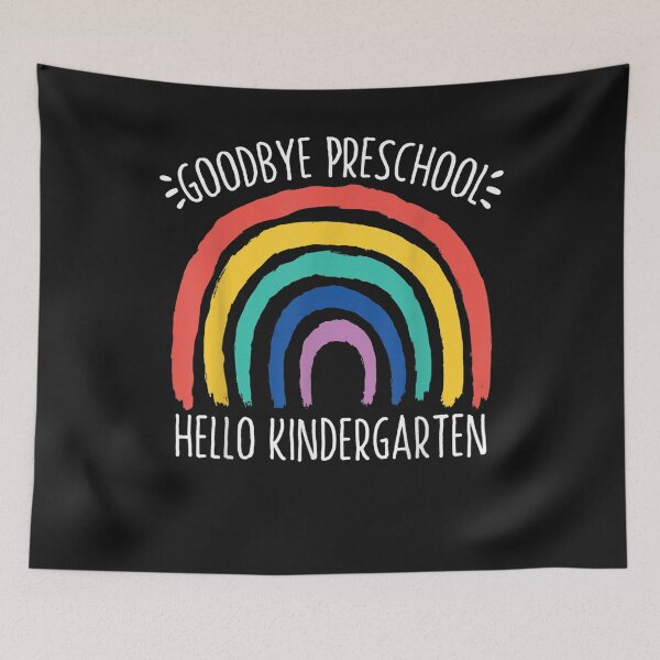 Item preview, GOODBYE PRESCHOOL HELLO KINDERGARTEN School Teacher Student T-Shirt designed and sold by Lukifo-Amity.