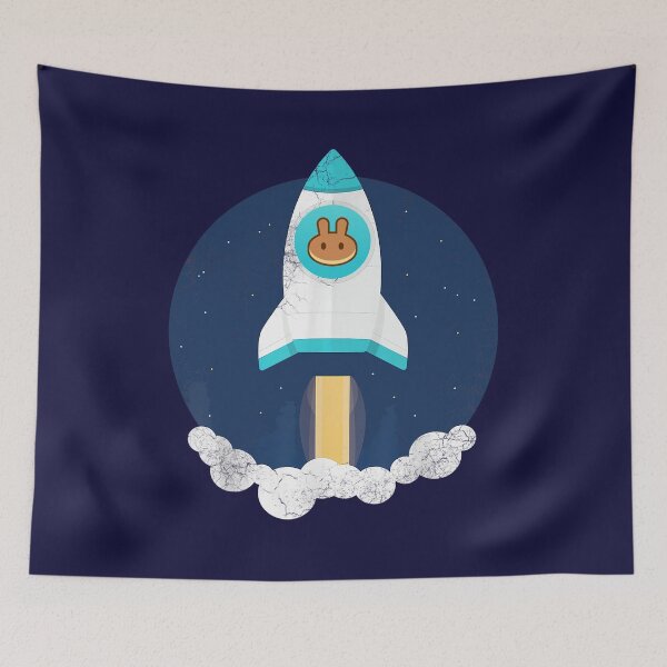 Item preview, PancakeSwap To The Moon | Hold PancakeSwap CAKE designed and sold by Halla-Merch.