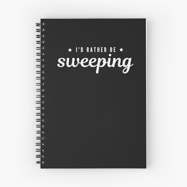Item preview, I'd Rather Be Sweeping T-Shirt designed and sold by Lukifo-Amity.