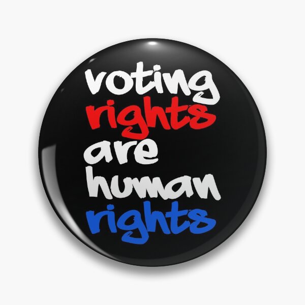Item preview, Voting Rights are human Rights 2021 designed and sold by Thelittlelord.