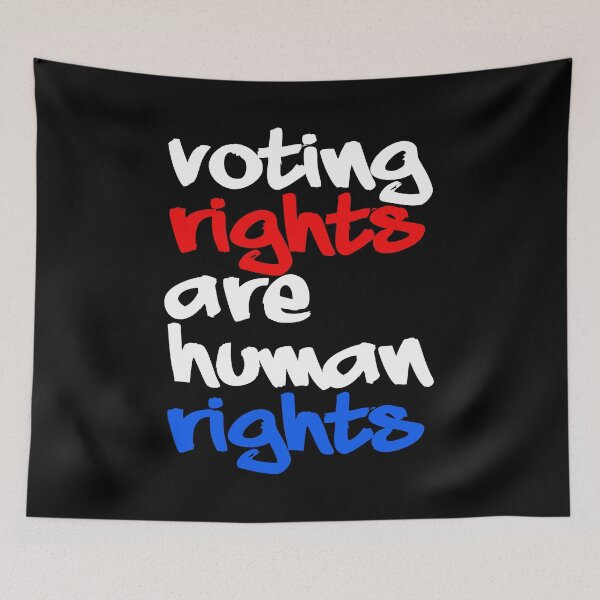 Item preview, Voting Rights are human Rights 2021 designed and sold by Thelittlelord.