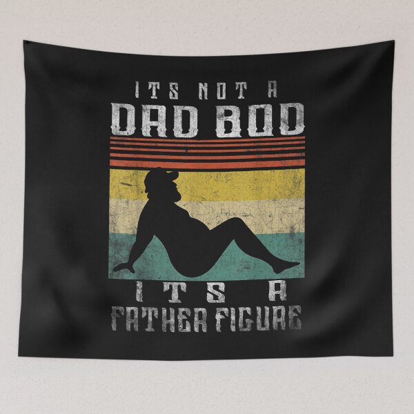 Artikelvorschau, It's Not A Dad Bod It's A Father Figure Fathers Day T-Shirt entworfen und verkauft von Lukifo-Amity.