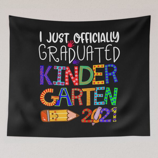 Item preview, Kids Kindergarten Graduation Class of 2021 Shirt I Just Graduated T-Shirt designed and sold by Lukifo-Amity.