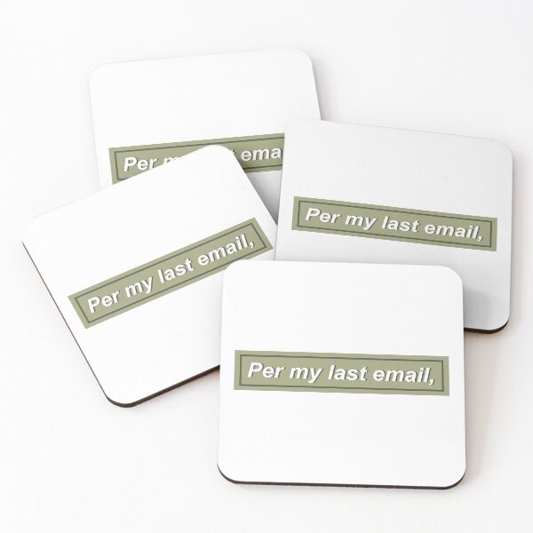 Item preview, Per my last email, - Green designed and sold by DianaHumble.