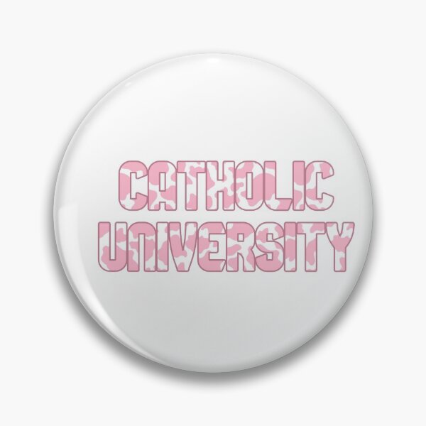 Item preview, Pink Cow Print Catholic University Design designed and sold by kerryperegrine.