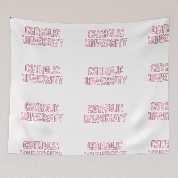 Item preview, Pink Cow Print Catholic University Design designed and sold by kerryperegrine.