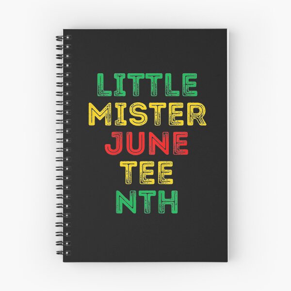 Aperçu de l'œuvre Kids Little Mister Juneteenth Funny Black Boy Toddler Baby Boys T-Shirt créée et vendue par Lukifo-Amity.