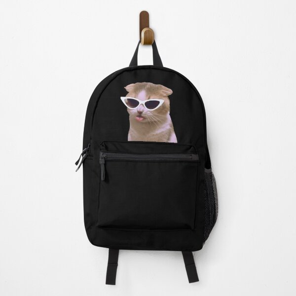 Item preview, Funny cat wearing sunglasses designed and sold by HappyPrints ⭐⭐⭐⭐⭐.