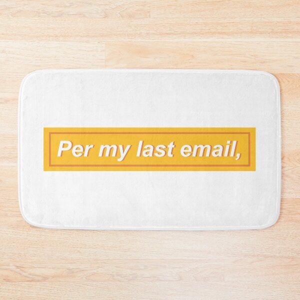 Item preview, Per my last email, - Yellow designed and sold by DianaHumble.