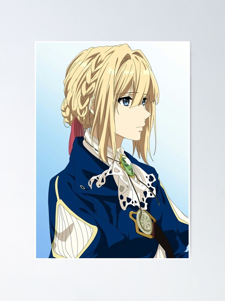 Violet Evergarden Character Anime Poster for Sale by charlesschott