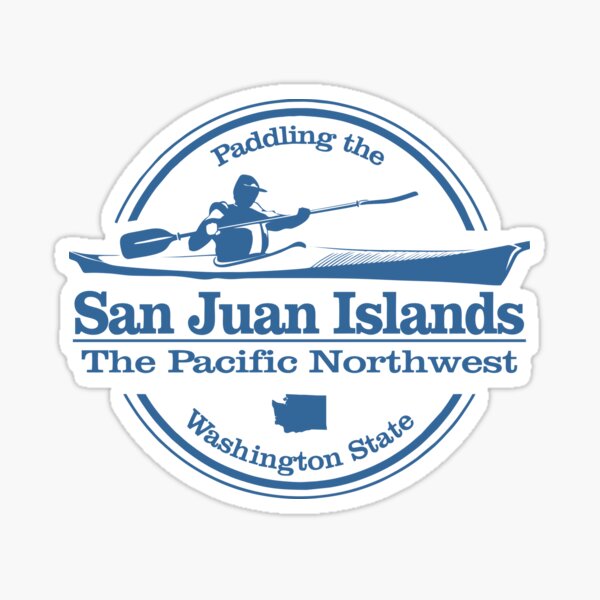Item preview, San Juan Islands (SK) designed and sold by curranmorgan.