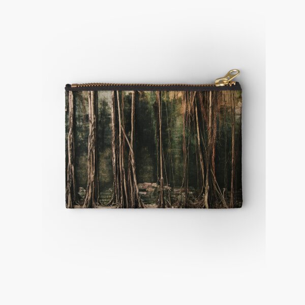 Item preview, Tangled Tree Roots Growing Over the Old Wall - Gloomy Yet Perfectly Weathered designed and sold by sthNnth.