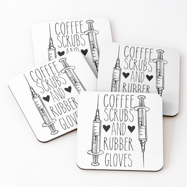 Item preview, Coffee scrubs and rubber gloves Classic t-shirt  designed and sold by lyboogie.