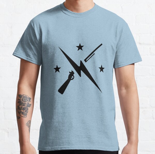 Minutemen Logo (black) - Fallout 4 Classic T-Shirt