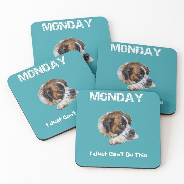 Item preview, Monday - I Just Can't Do This designed and sold by MugsAndDuds.