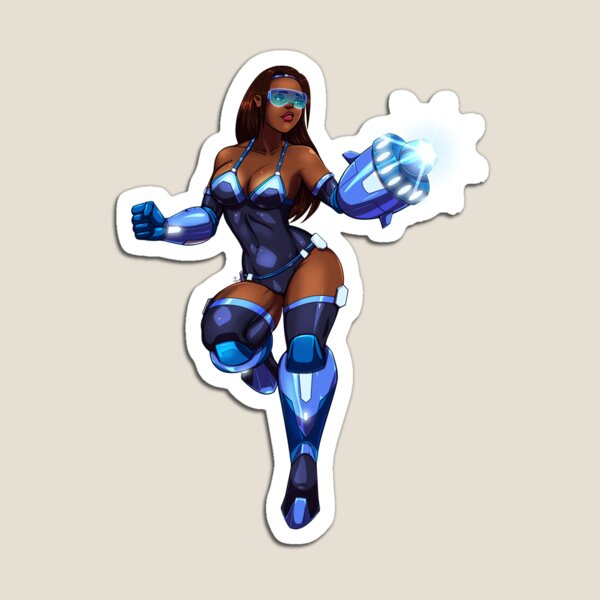 Mega Girl! Magnet
