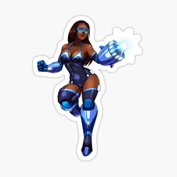 Mega Girl! Sticker