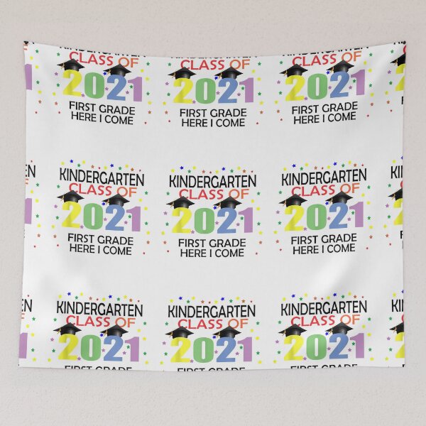 Item preview, Funny Kindergarten Class of 2021 First Grade Here I Come designed and sold by jackbellart.