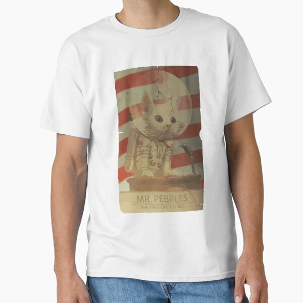 Item preview, Mr. Pebbles - The first cat in space designed and sold by HeySteve.