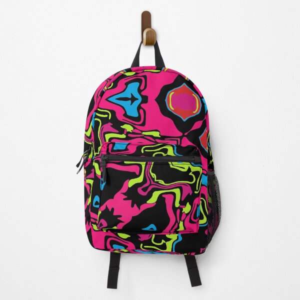 Item preview, Cosmic Carnival Pink Blue Yellow Red Black designed and sold by Sector18.