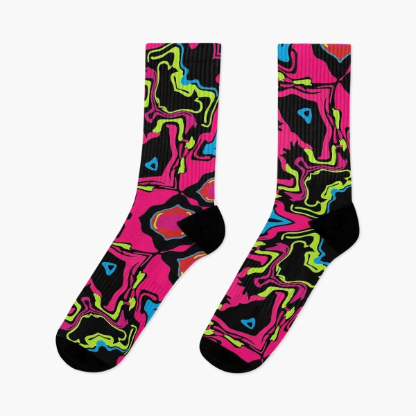 Item preview, Cosmic Carnival Pink Blue Yellow Red Black designed and sold by Sector18.