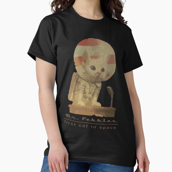 Item preview, Mr. Pebbles - The first cat in space! designed and sold by HeySteve.