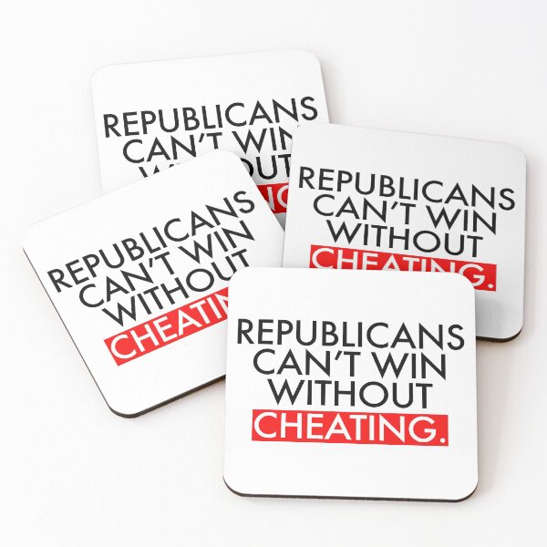 Item preview,  REPUBLICANS can't win without cheating designed and sold by Thelittlelord.