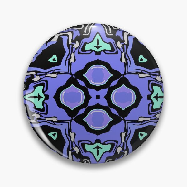 Item preview, Cosmic Carnival Purple Green Gray Violet Black designed and sold by Sector18.