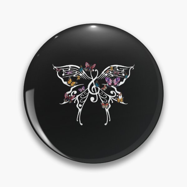 Item preview, Butterfly Art Music Note Music Teacher Lover Funny Insects TShirt56 designed and sold by susanpamel.