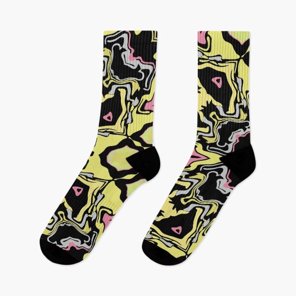 Item preview, Cosmic Carnival Yellow Pink Gray Purple Black designed and sold by Sector18.