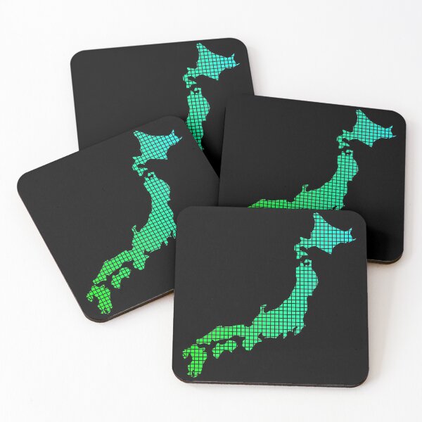 Item preview, The Cool and Modern Gradient Japanese Islands Products! designed and sold by KuroTamago.