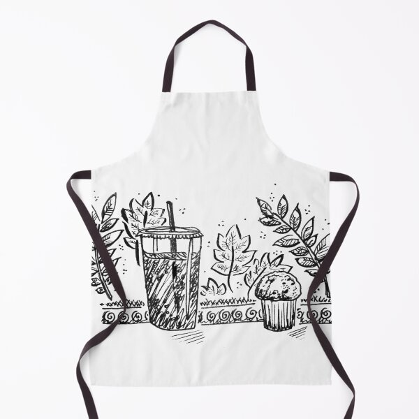 Item preview, Coffee Shop with Drink and Muffin designed and sold by Lauren Kester.