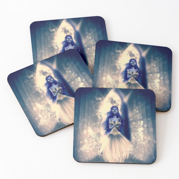 Item preview, corpse bride For Custom T Shirt Hoodie Fitted Mask Tote Bag Coaster Case Phone etc designed and sold by AngelByLight.